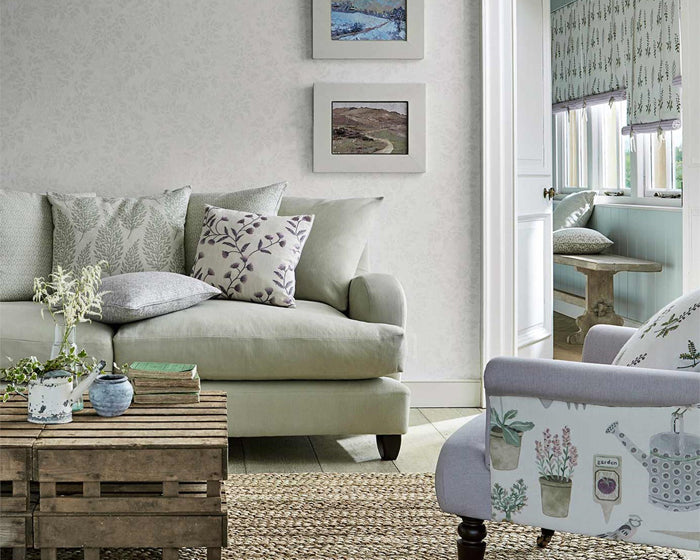 Sanderson Spring Leaves Wallpaper