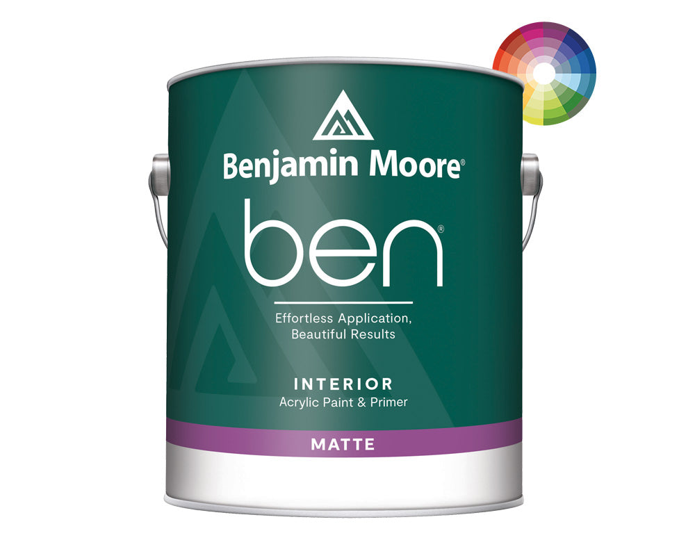 Benjamin Moore Ben® Interior Matte Paint Tinted Colour Match Chapel Interiors