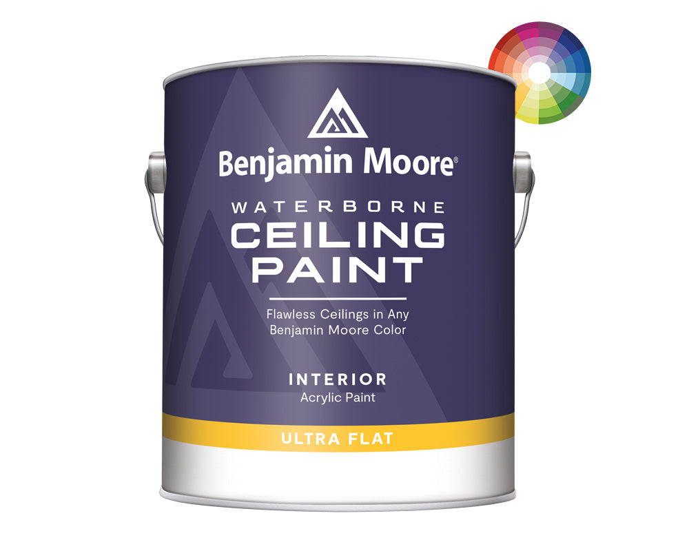 Benjamin Moore Ceiling Paint Ultra Flat Tinted Colour Match Chapel