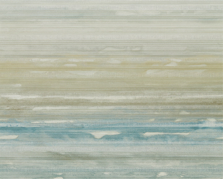 Harlequin Elements Wallpaper in Stone/Teal