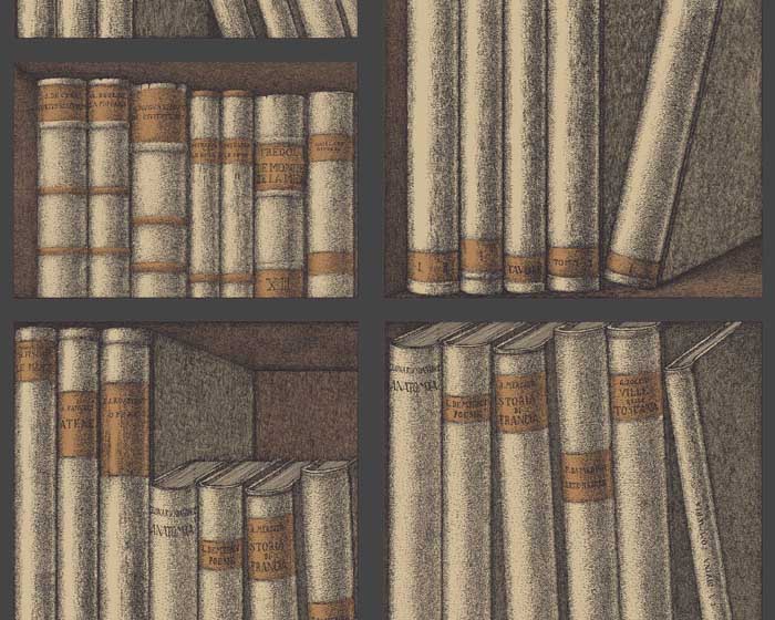 Cole & Son Ex Libris Wallpaper