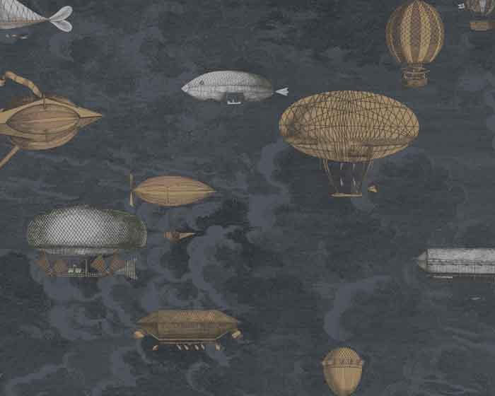 Cole & Son Macchine Volanti Wallpaper
