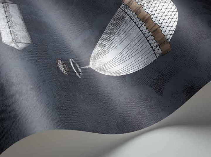 Cole & Son Macchine Volanti Wallpaper wave
