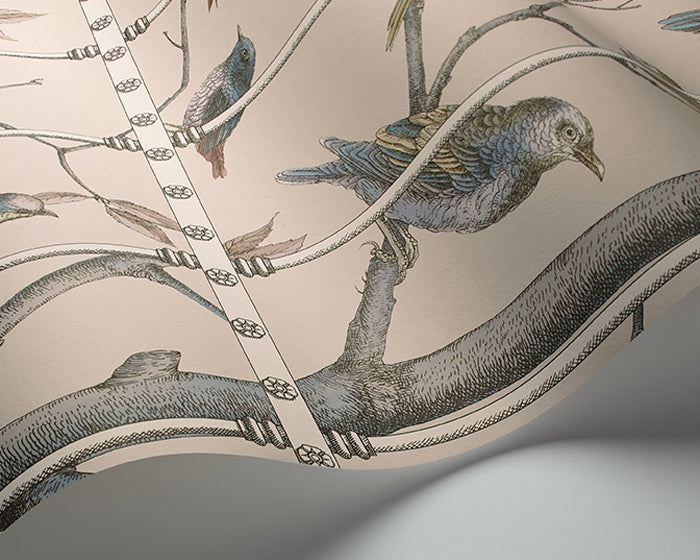 Cole & Son Uccelli Wallpaper wave
