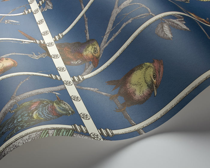 Cole & Son Uccelli Wallpaper wave