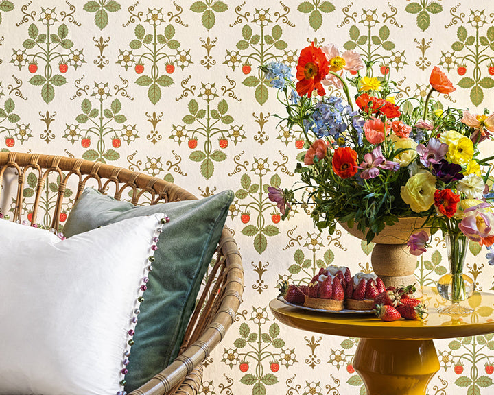 Cole & Son Strawberry in a living space