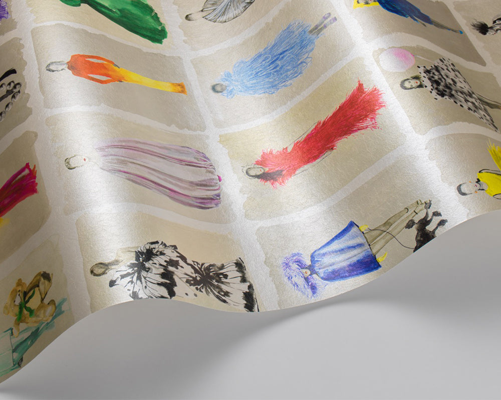 Cole & Son x Harrods Couture Carousel Wallpaper