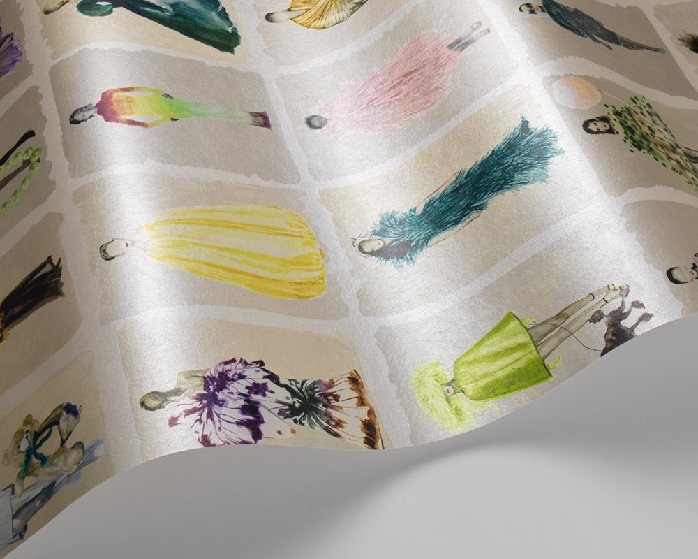 Cole & Son x Harrods Couture Carousel Wallpaper