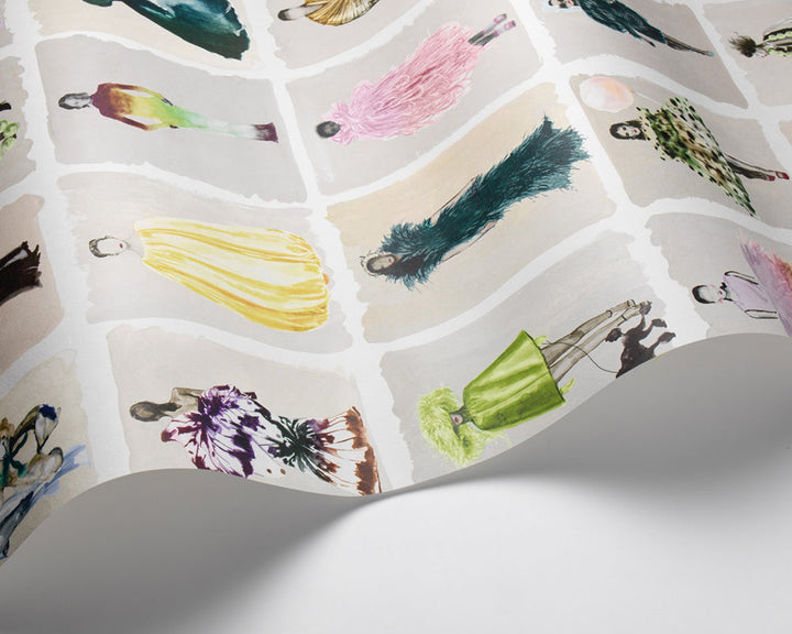 Cole & Son x Harrods Couture Carousel Wallpaper