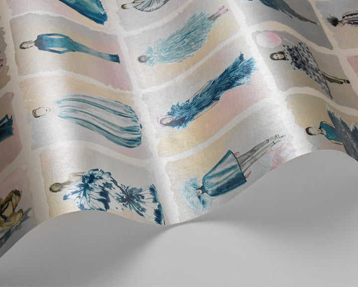 Cole & Son x Harrods Couture Carousel Wallpaper