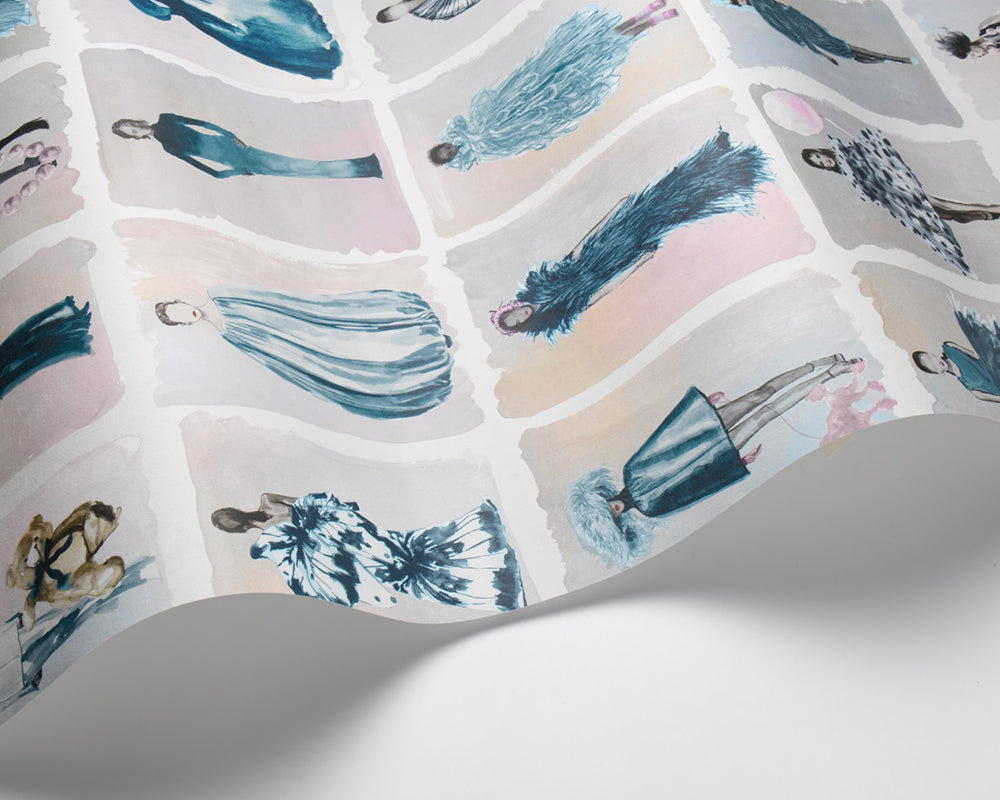 Cole & Son x Harrods Couture Carousel Wallpaper