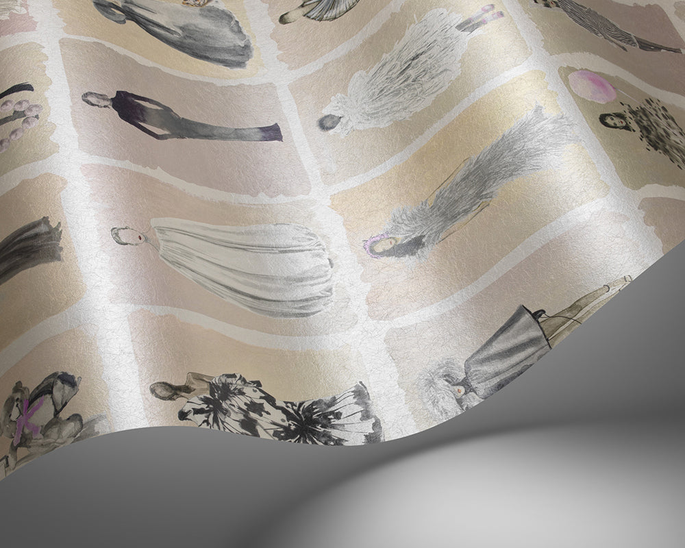 Cole & Son x Harrods Couture Carousel Wallpaper
