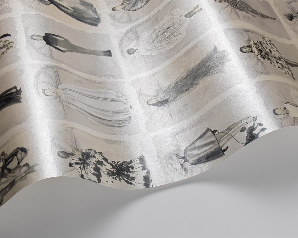 Cole & Son x Harrods Couture Carousel with Windows Wallpaper