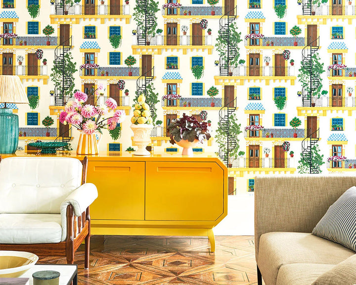 Cole & Son Alfaro Wallpaper Room Set