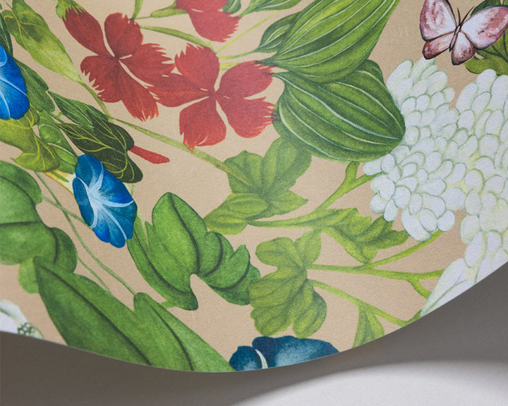 Cole & Son Flora Province in Taupe wave