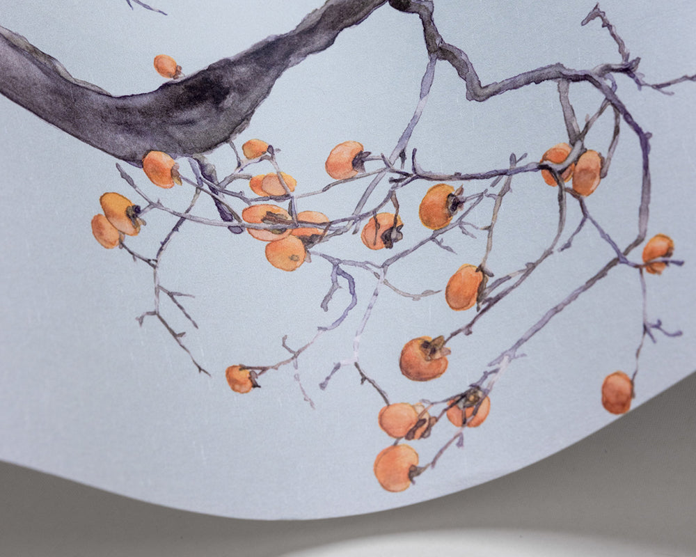 Cole & Son Kaki Persimmon Wave in Jade Green & Marigold