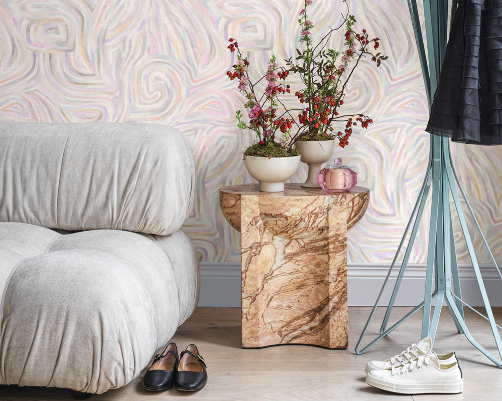 Cole & Son Kawakubo in Sakura in a Hallway