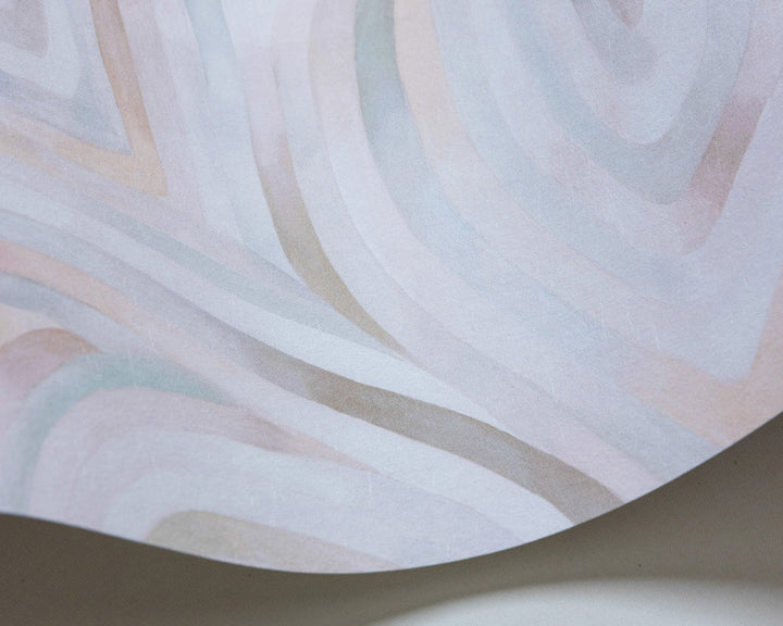 Cole & Son Kawakubo wave in Soft Apricot