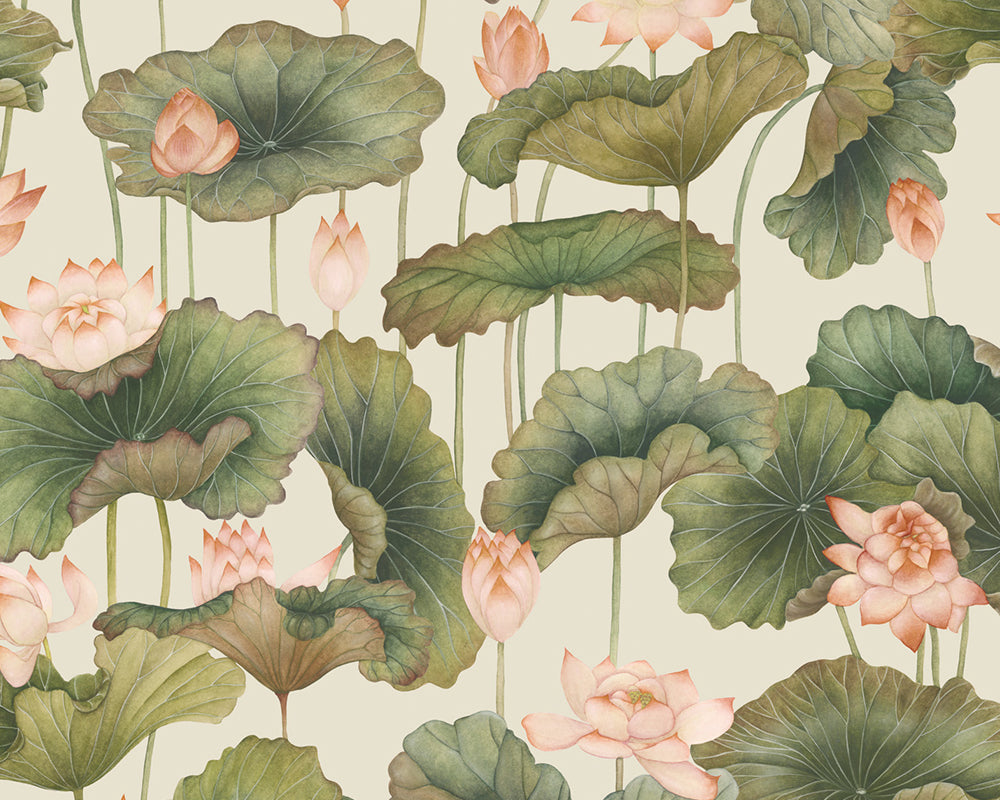 Cole & Son Lily Lotus Wallpaper