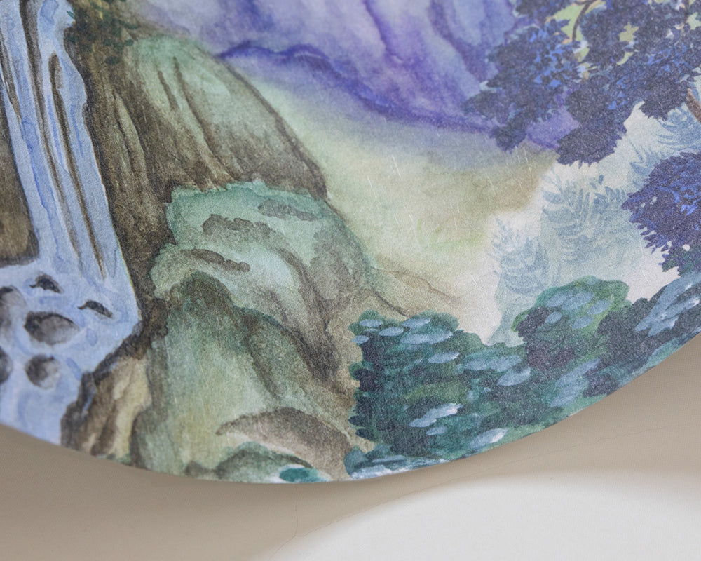 Cole & Son Mountainscape wave in Nocturnal