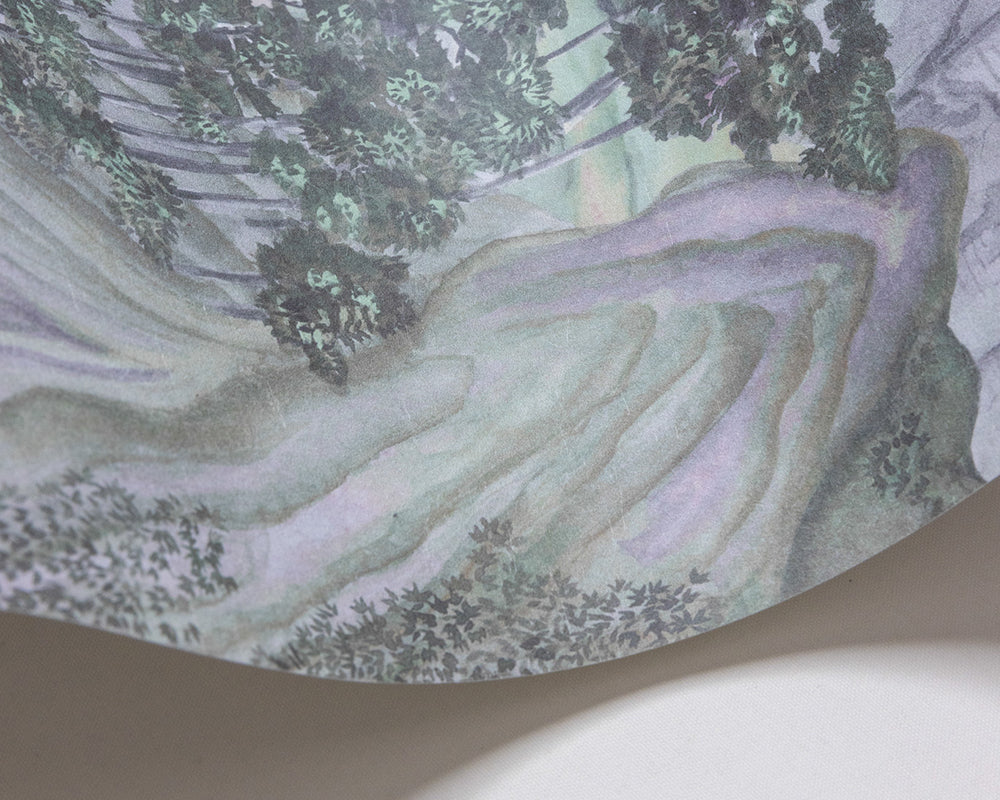 Cole & Son Mountainscape wave in Iridescent