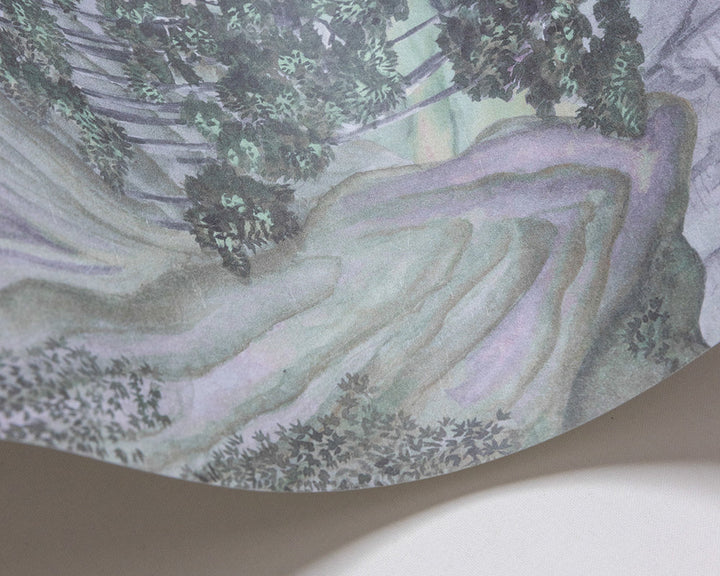 Cole & Son Mountainscape wave in Iridescent