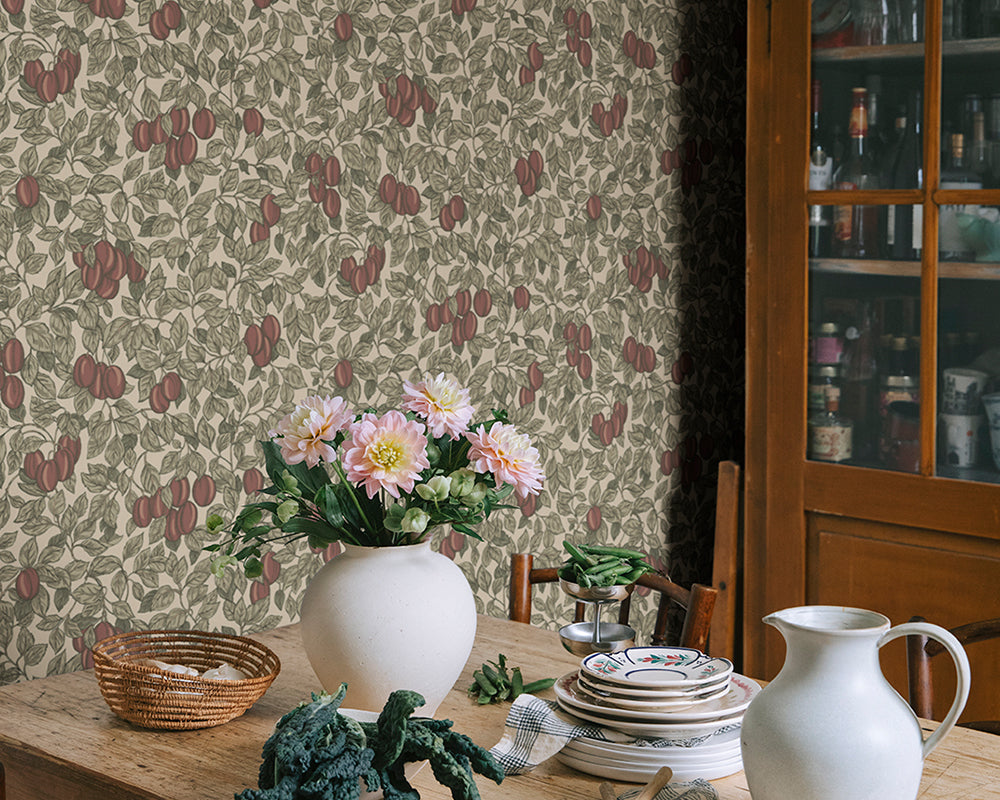 Sandberg Emrik Wallpaper in a kitchen