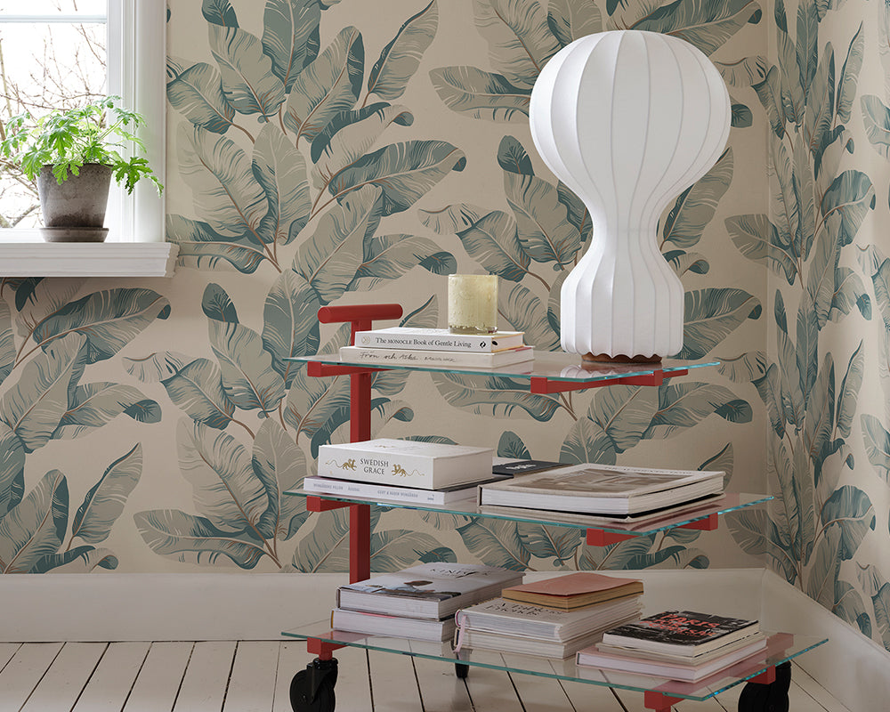 Sandberg Tom Wallpaper in a living room