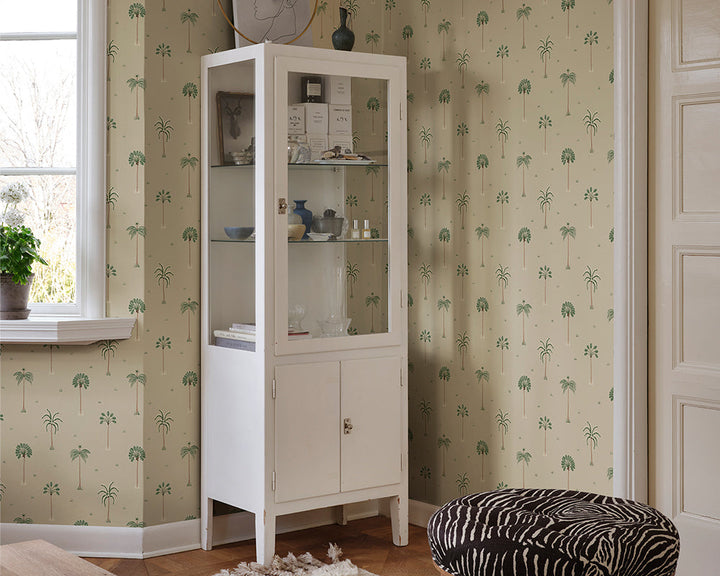 Sandberg Milo Wallpaper in a livingroom