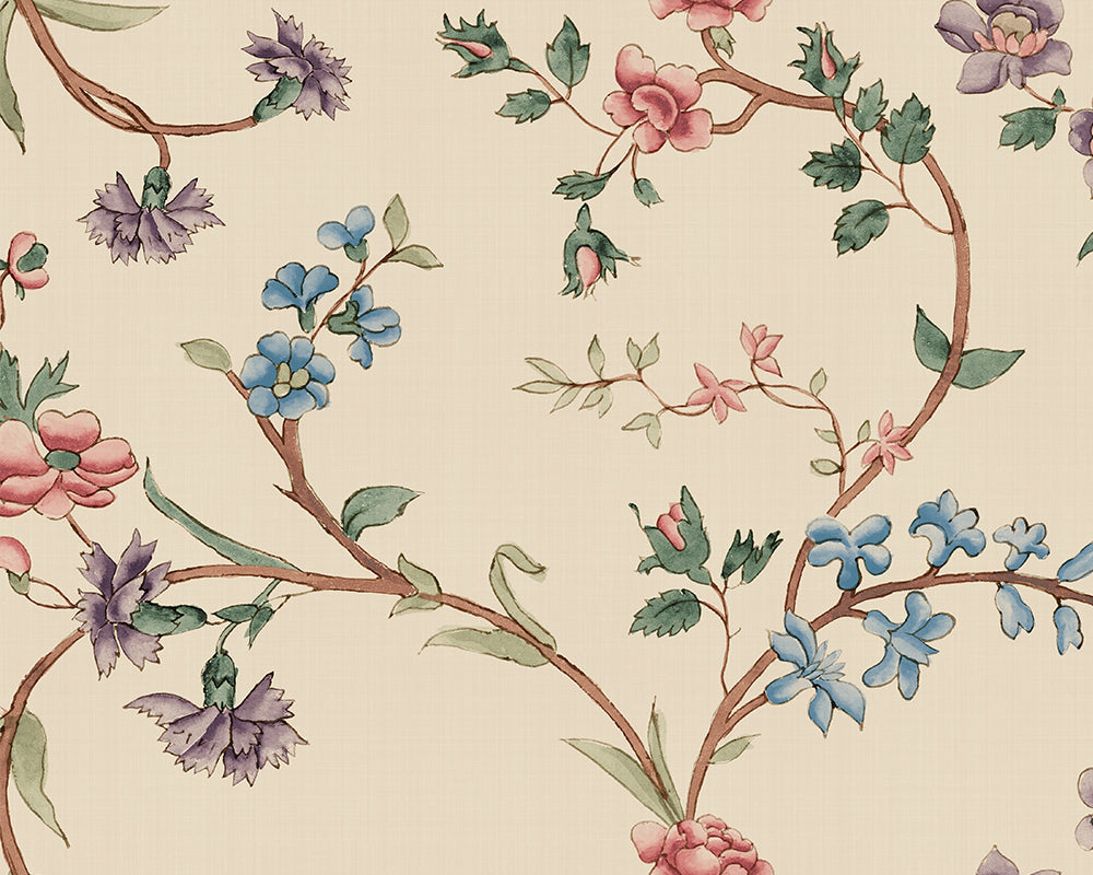 Sandberg Clara Wallpaper in Colourful
