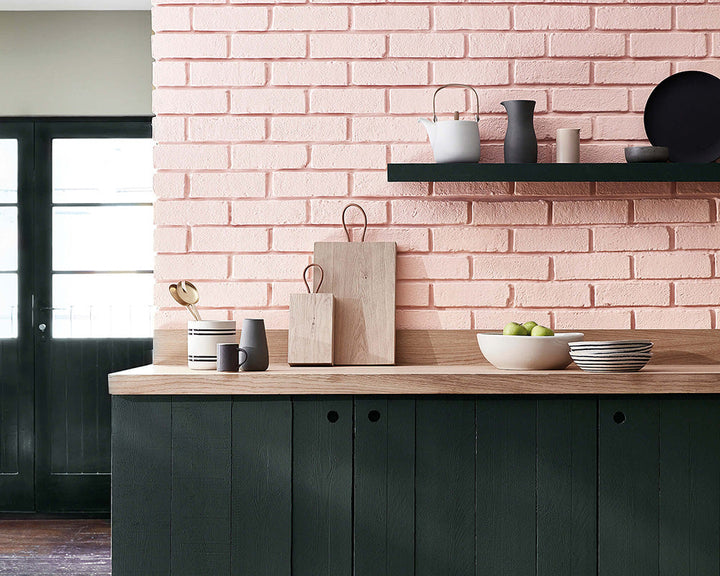 Little Greene Confetti 274 Paint on kitchen walls