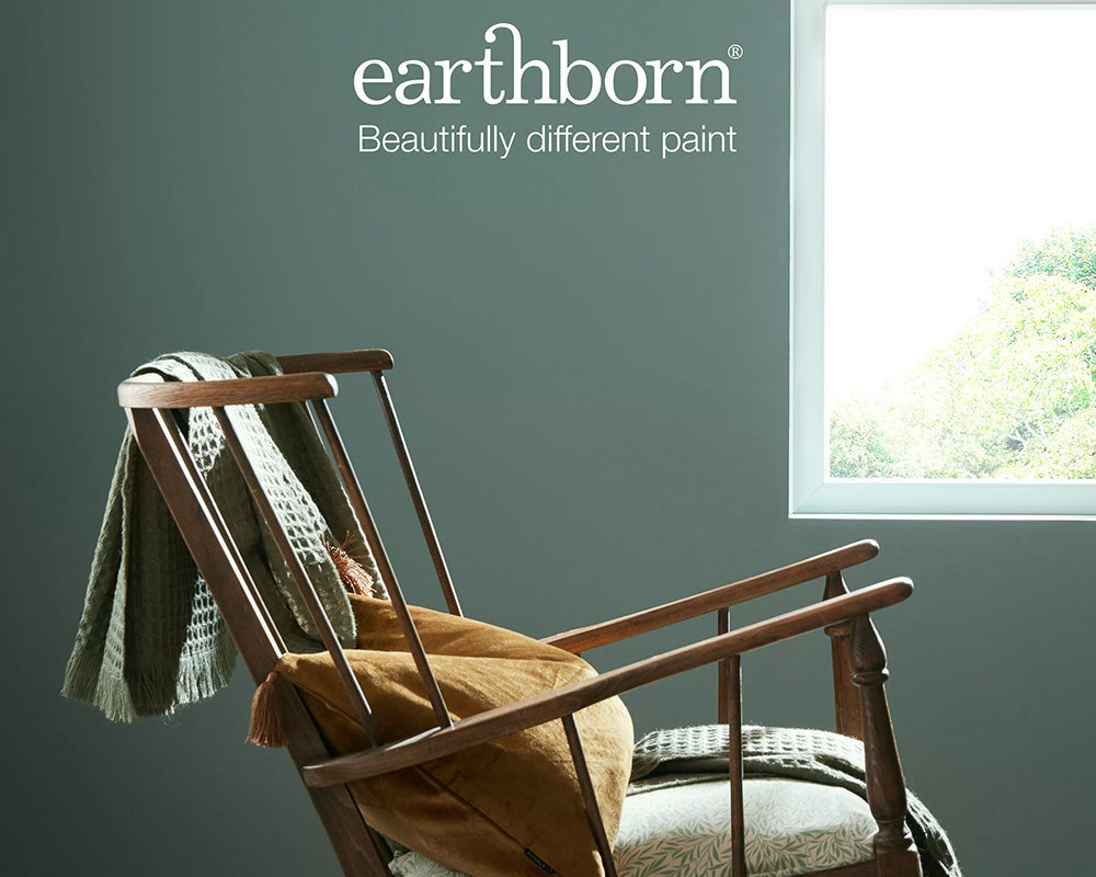 Earthborn Splashing Paint in a Living room