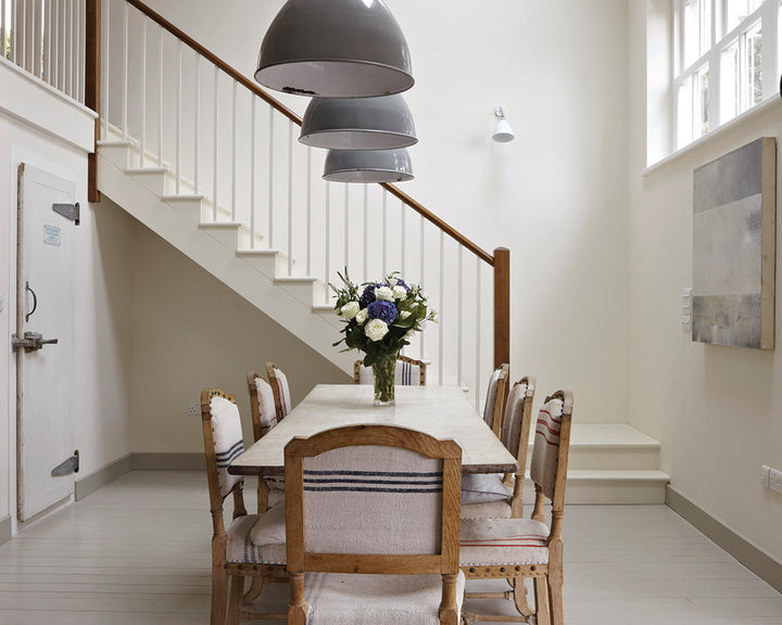 Slipper Satin 2004 paint by Farrow & Ball in a dining room
