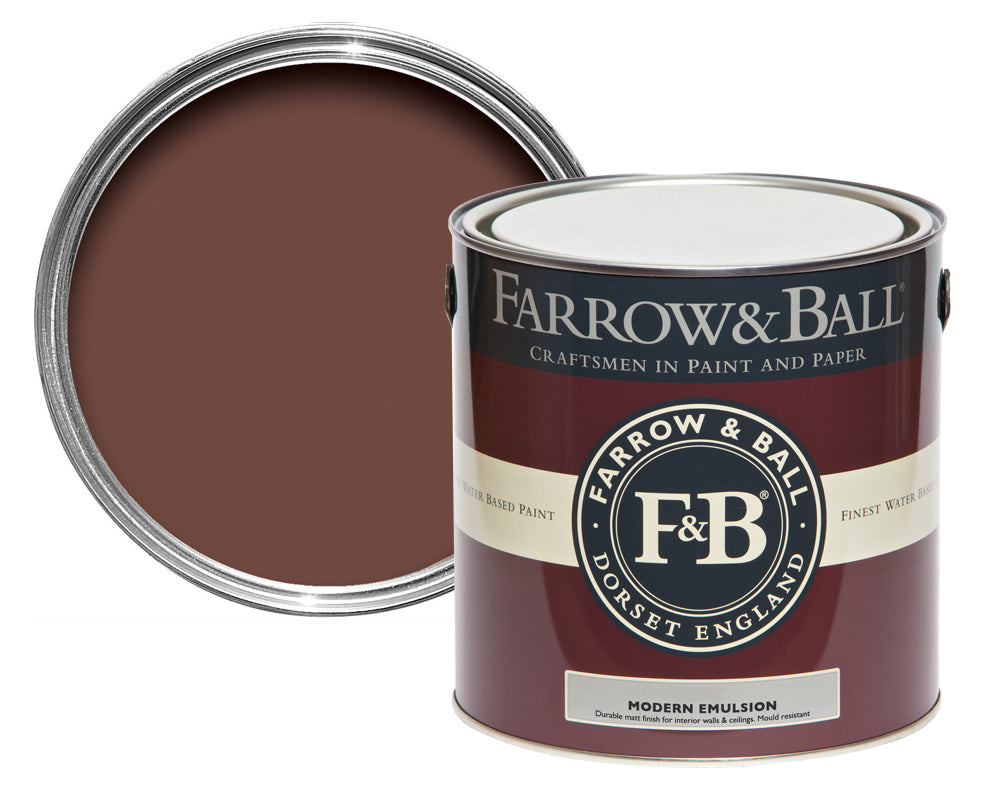 Farrow & Ball Deep Reddish Brown W101 Paint