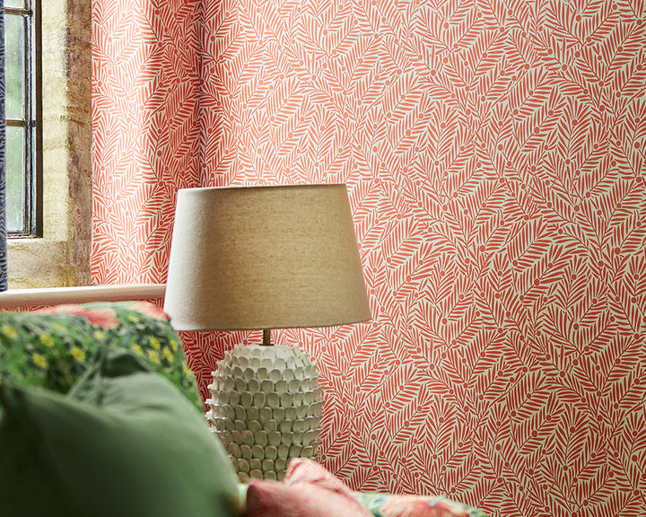Morris & Co Yew & Aril Wallpaper