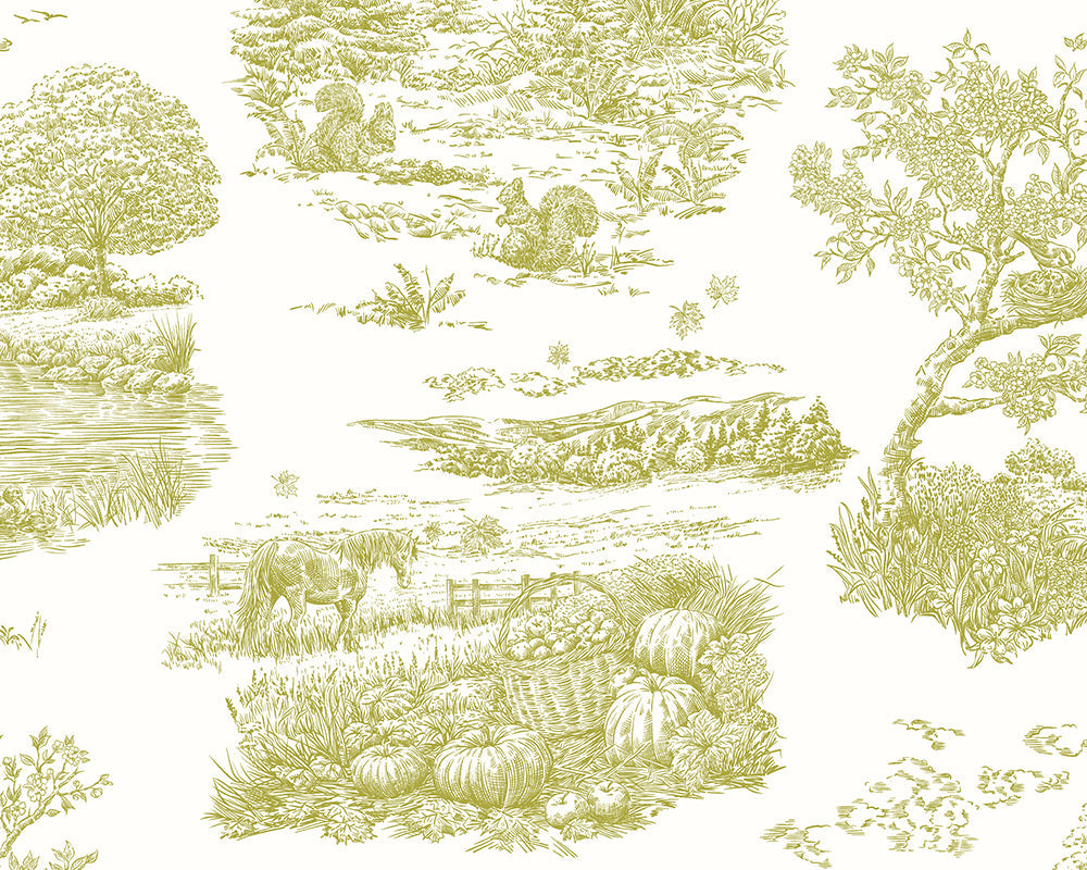 OHPOPSI Eve Toile Wallpaper