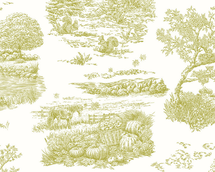 OHPOPSI Eve Toile Wallpaper