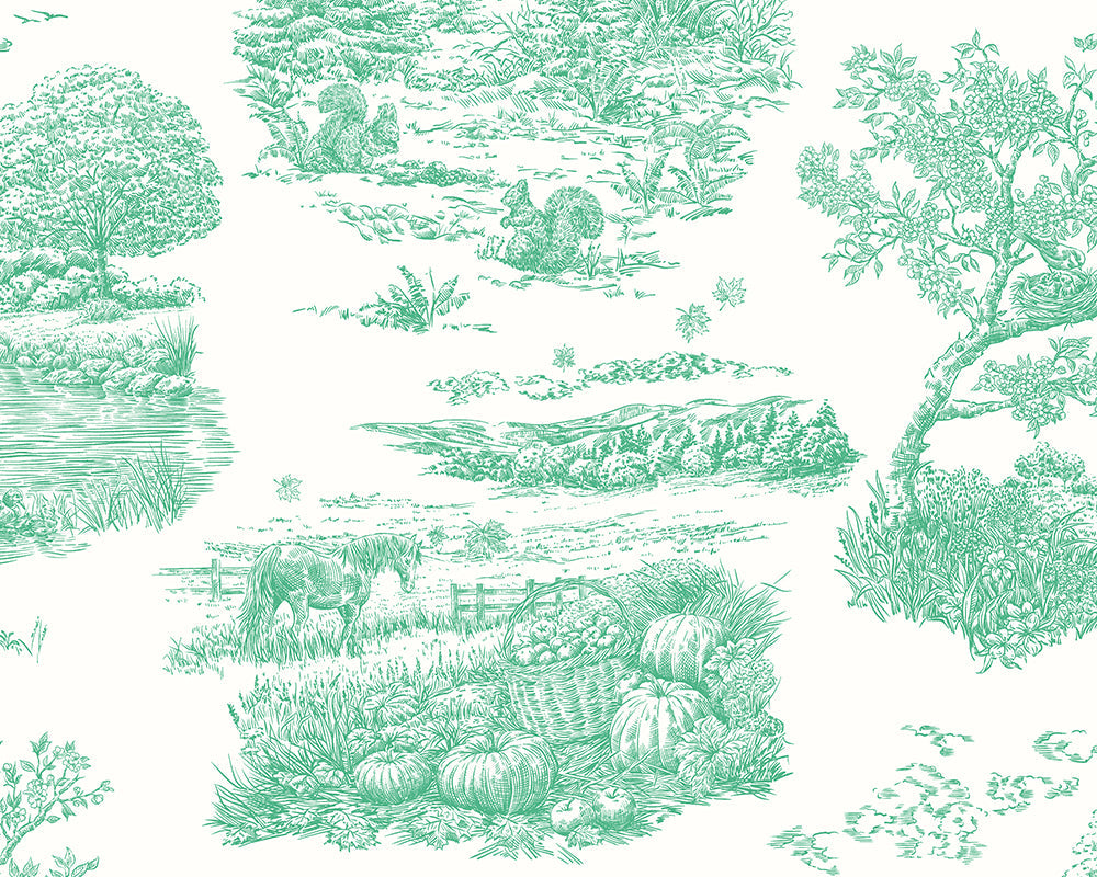 OHPOPSI Eve Toile Wallpaper