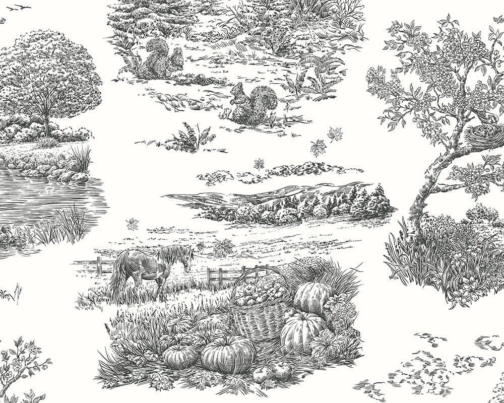 OHPOPSI Eve Toile Wallpaper