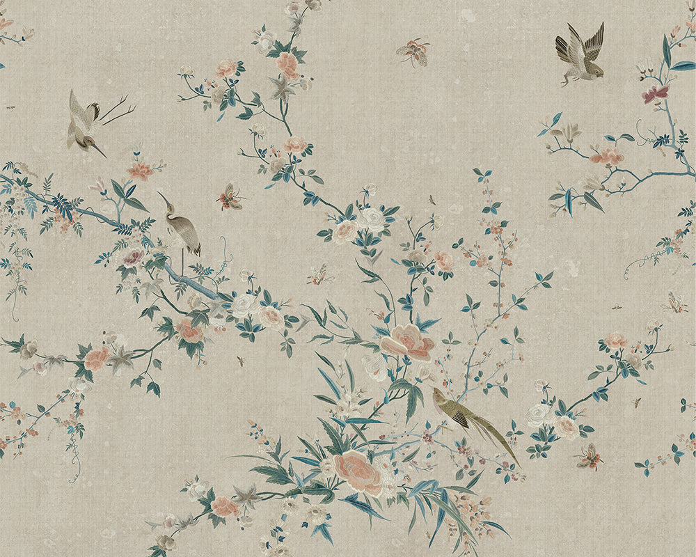 Sandberg Bloom Wallpaper