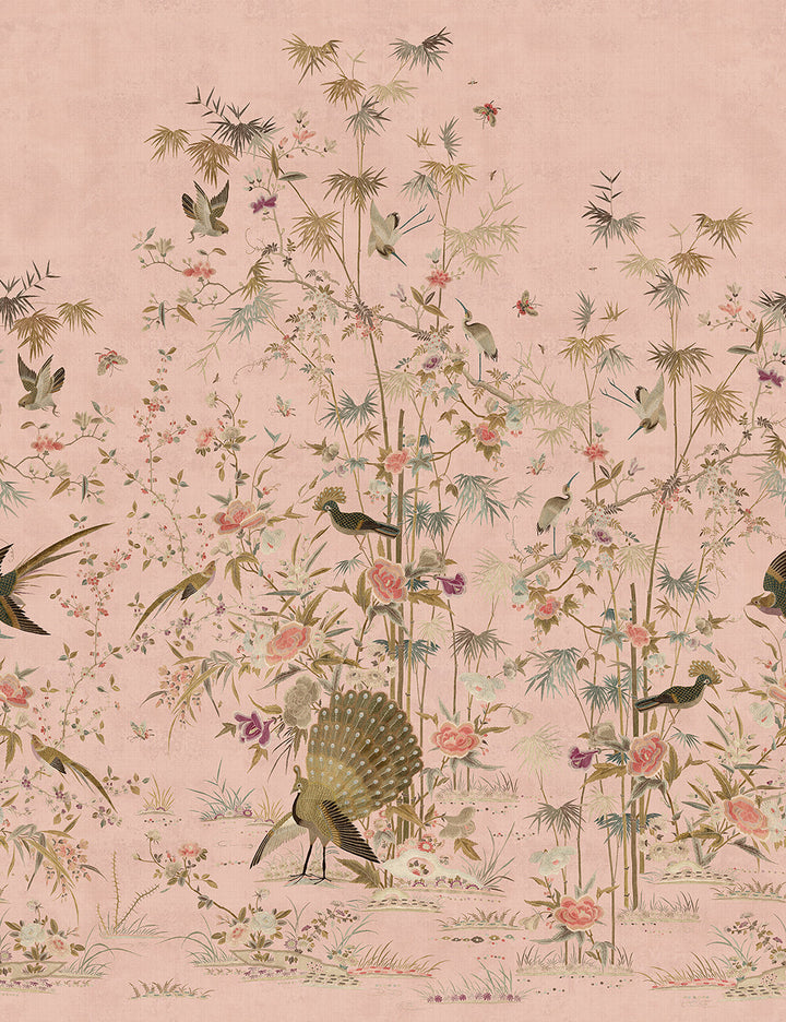 Sandberg Chinoiserie Garden Wallpaper