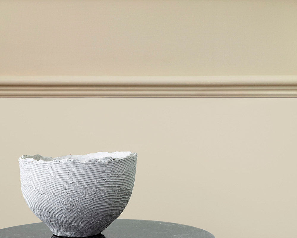 Little Greene Travertine Mid 273 Paint on panelling