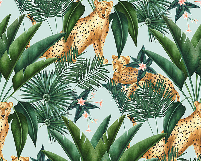 OHPOPSI Jungle Cheetah Wallpaper