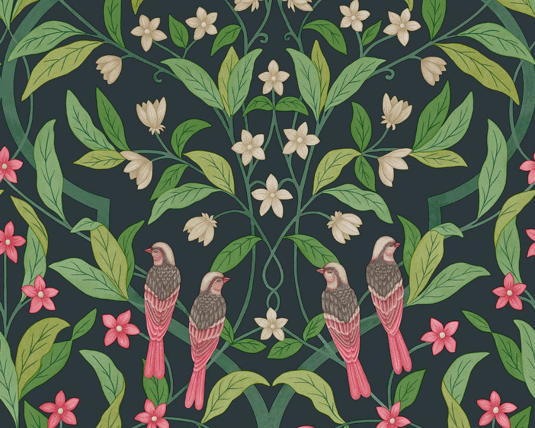 Cole & Son Jasmine & Serin Symphony Wallpaper