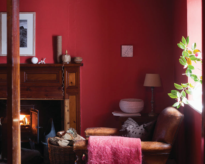 Farrow & Ball Blazer 212 Paint in a bedroom