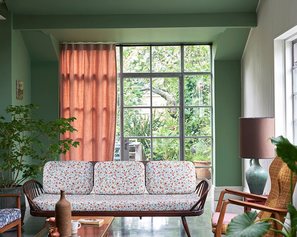 Farrow & Ball Suffield Green 77 Paint used in a living space