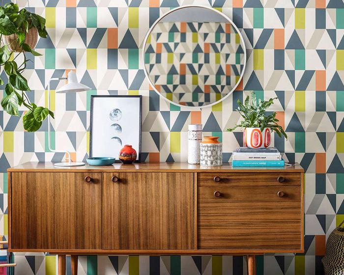 Scion Nuevo Citrus/Paprika/Forest 111829 Wallpaper