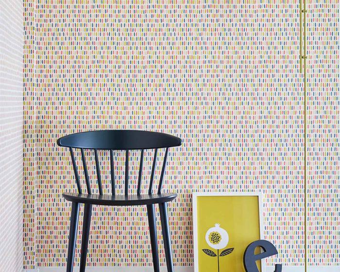 Scion Tikku Glacier/Pebble/Hemp 111529 Wallpaper