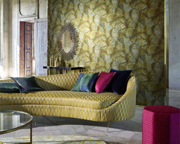 Zoffany Taisho Deco Tigers Eye 312748 Wallpaper