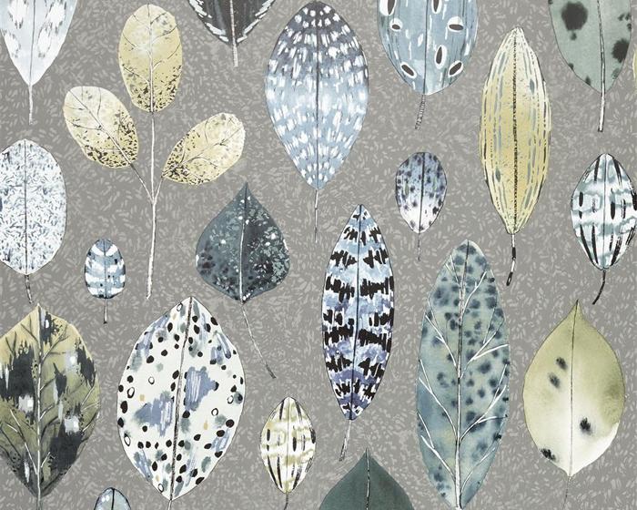 Designers Guild Tulsi Zinc PDG1060/03 Wallpaper